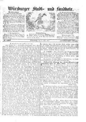 Würzburger Stadt- und Landbote Dienstag 25. Mai 1869