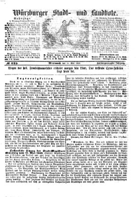 Würzburger Stadt- und Landbote Mittwoch 26. Mai 1869