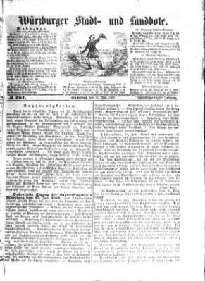 Würzburger Stadt- und Landbote Samstag 31. Juli 1869