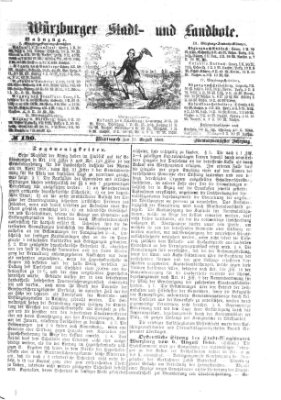 Würzburger Stadt- und Landbote Mittwoch 11. August 1869