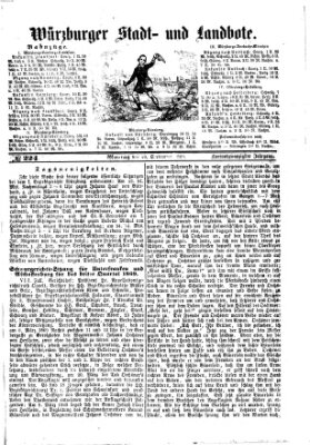 Würzburger Stadt- und Landbote Montag 20. September 1869