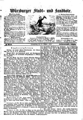 Würzburger Stadt- und Landbote Dienstag 26. Oktober 1869