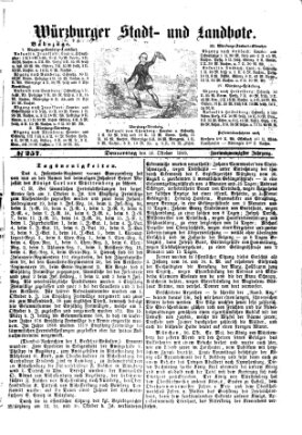 Würzburger Stadt- und Landbote Donnerstag 28. Oktober 1869