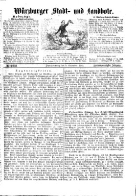 Würzburger Stadt- und Landbote Donnerstag 4. November 1869