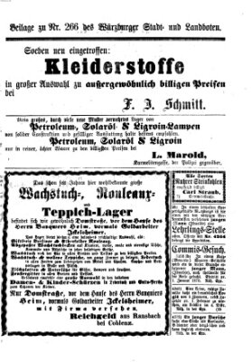 Würzburger Stadt- und Landbote Montag 8. November 1869