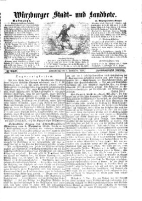 Würzburger Stadt- und Landbote Dienstag 9. November 1869