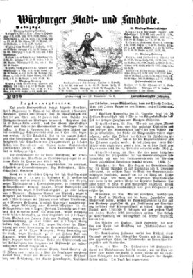 Würzburger Stadt- und Landbote Dienstag 23. November 1869