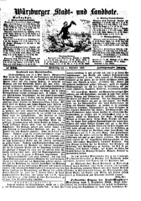 Würzburger Stadt- und Landbote Montag 13. Dezember 1869