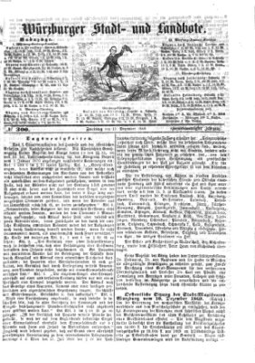 Würzburger Stadt- und Landbote Freitag 17. Dezember 1869