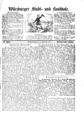 Würzburger Stadt- und Landbote Donnerstag 23. Dezember 1869