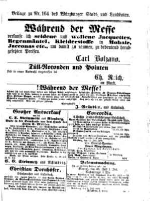 Würzburger Stadt- und Landbote Dienstag 12. Juli 1870