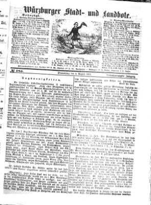 Würzburger Stadt- und Landbote Dienstag 2. August 1870