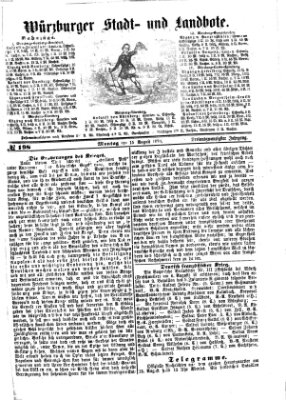 Würzburger Stadt- und Landbote Montag 15. August 1870