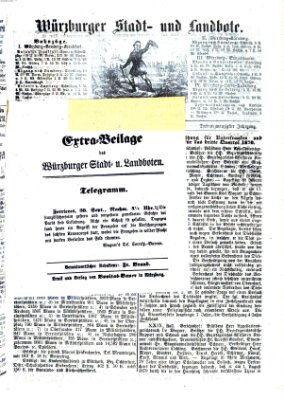 Würzburger Stadt- und Landbote Freitag 30. September 1870