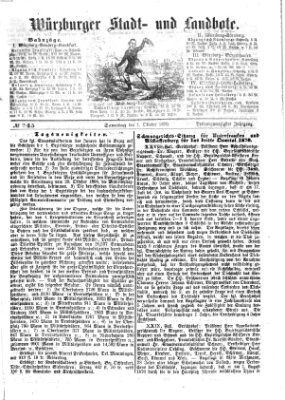 Würzburger Stadt- und Landbote Samstag 1. Oktober 1870