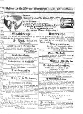 Würzburger Stadt- und Landbote Mittwoch 12. Oktober 1870