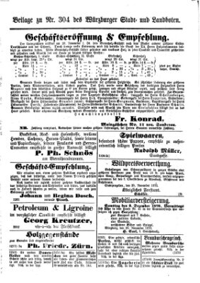 Würzburger Stadt- und Landbote Dienstag 29. November 1870