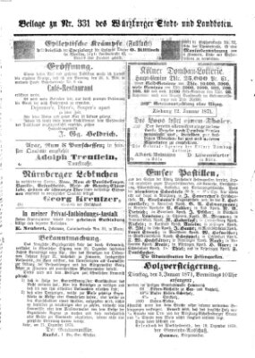 Würzburger Stadt- und Landbote Dienstag 27. Dezember 1870