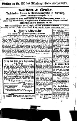 Würzburger Stadt- und Landbote Samstag 31. Dezember 1870