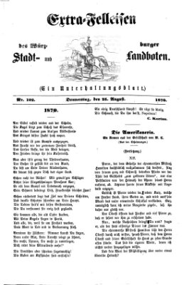 Extra-Felleisen (Würzburger Stadt- und Landbote) Donnerstag 25. August 1870