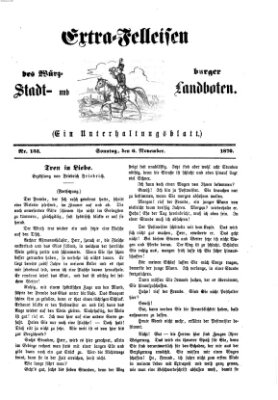 Extra-Felleisen (Würzburger Stadt- und Landbote) Sonntag 6. November 1870