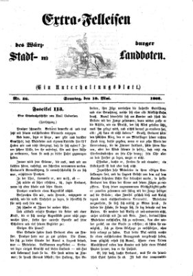 Extra-Felleisen (Würzburger Stadt- und Landbote) Sonntag 10. Mai 1868