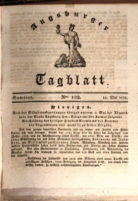 Augsburger Tagblatt Samstag 14. Mai 1831