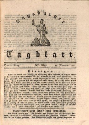 Augsburger Tagblatt Donnerstag 10. November 1831