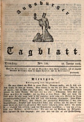 Augsburger Tagblatt Dienstag 10. Januar 1832