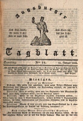 Augsburger Tagblatt Samstag 14. Januar 1832