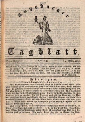 Augsburger Tagblatt Samstag 24. März 1832