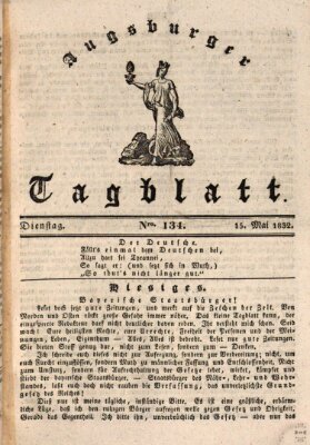 Augsburger Tagblatt Dienstag 15. Mai 1832