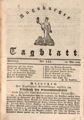 Augsburger Tagblatt Montag 28. Mai 1832