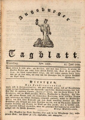 Augsburger Tagblatt Dienstag 12. Juni 1832