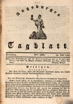 Augsburger Tagblatt Dienstag 19. Juni 1832