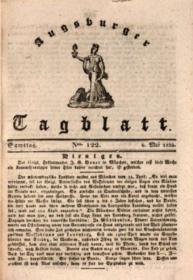 Augsburger Tagblatt Samstag 4. Mai 1833