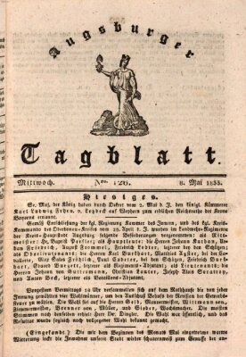 Augsburger Tagblatt Mittwoch 8. Mai 1833