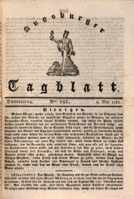 Augsburger Tagblatt Donnerstag 9. Mai 1833