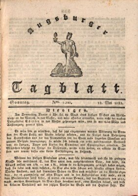 Augsburger Tagblatt Sonntag 12. Mai 1833