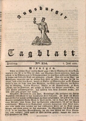 Augsburger Tagblatt Freitag 7. Juni 1833