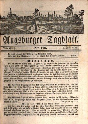 Augsburger Tagblatt Dienstag 2. Juli 1833