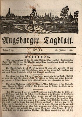 Augsburger Tagblatt Dienstag 14. Januar 1834