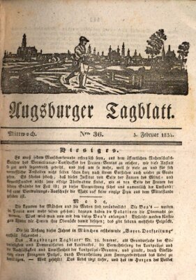 Augsburger Tagblatt Mittwoch 5. Februar 1834