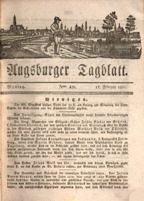 Augsburger Tagblatt Montag 17. Februar 1834