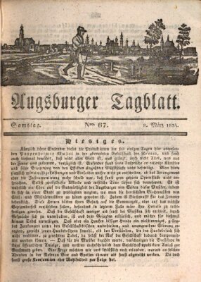 Augsburger Tagblatt Samstag 8. März 1834