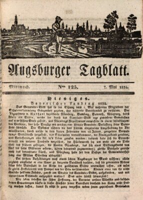 Augsburger Tagblatt Mittwoch 7. Mai 1834