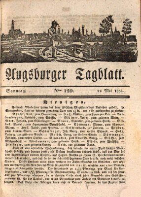 Augsburger Tagblatt Sonntag 11. Mai 1834