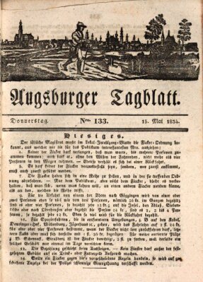 Augsburger Tagblatt Donnerstag 15. Mai 1834