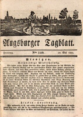 Augsburger Tagblatt Freitag 23. Mai 1834