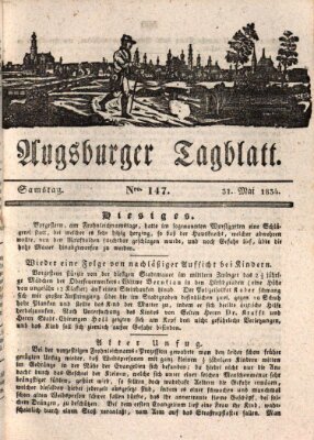 Augsburger Tagblatt Samstag 31. Mai 1834